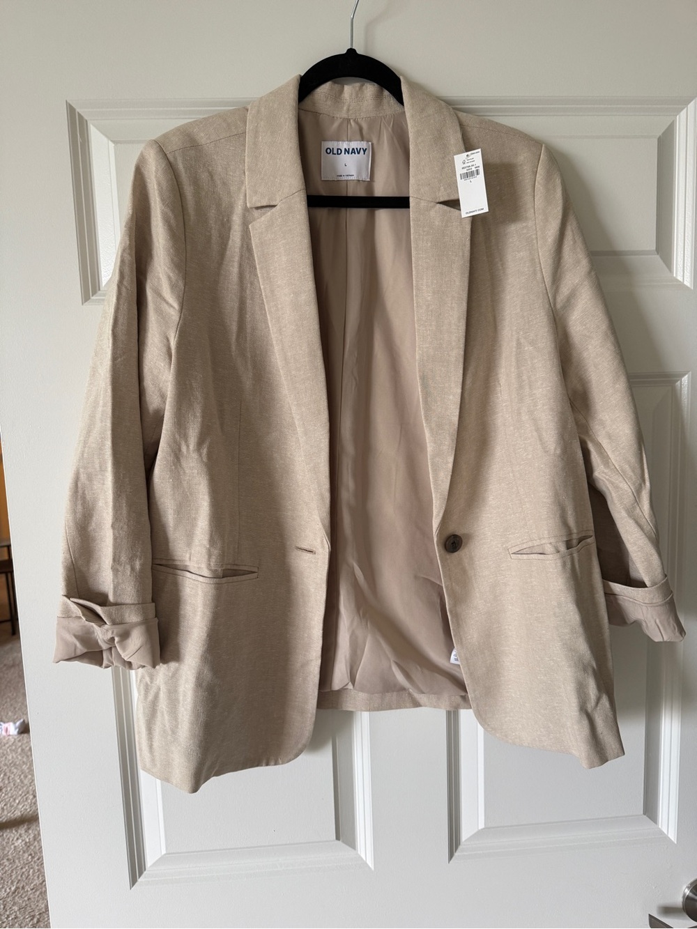 Single-Button Women's Blazer NWT